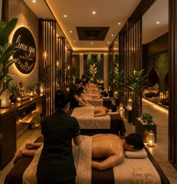 spa centre in mg road